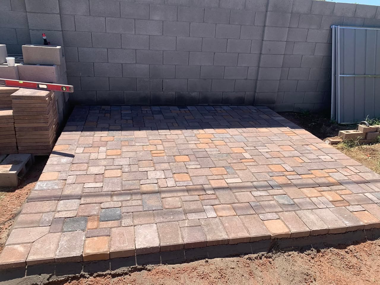 Paver Installation 